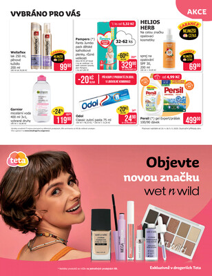 Teta drogerie Magazín od 10.4. do 5.5.2025