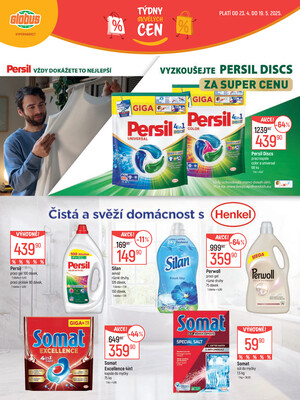 Akční leták Globus 23.4. - 19.5.2025 - Globus Praha - Zličín