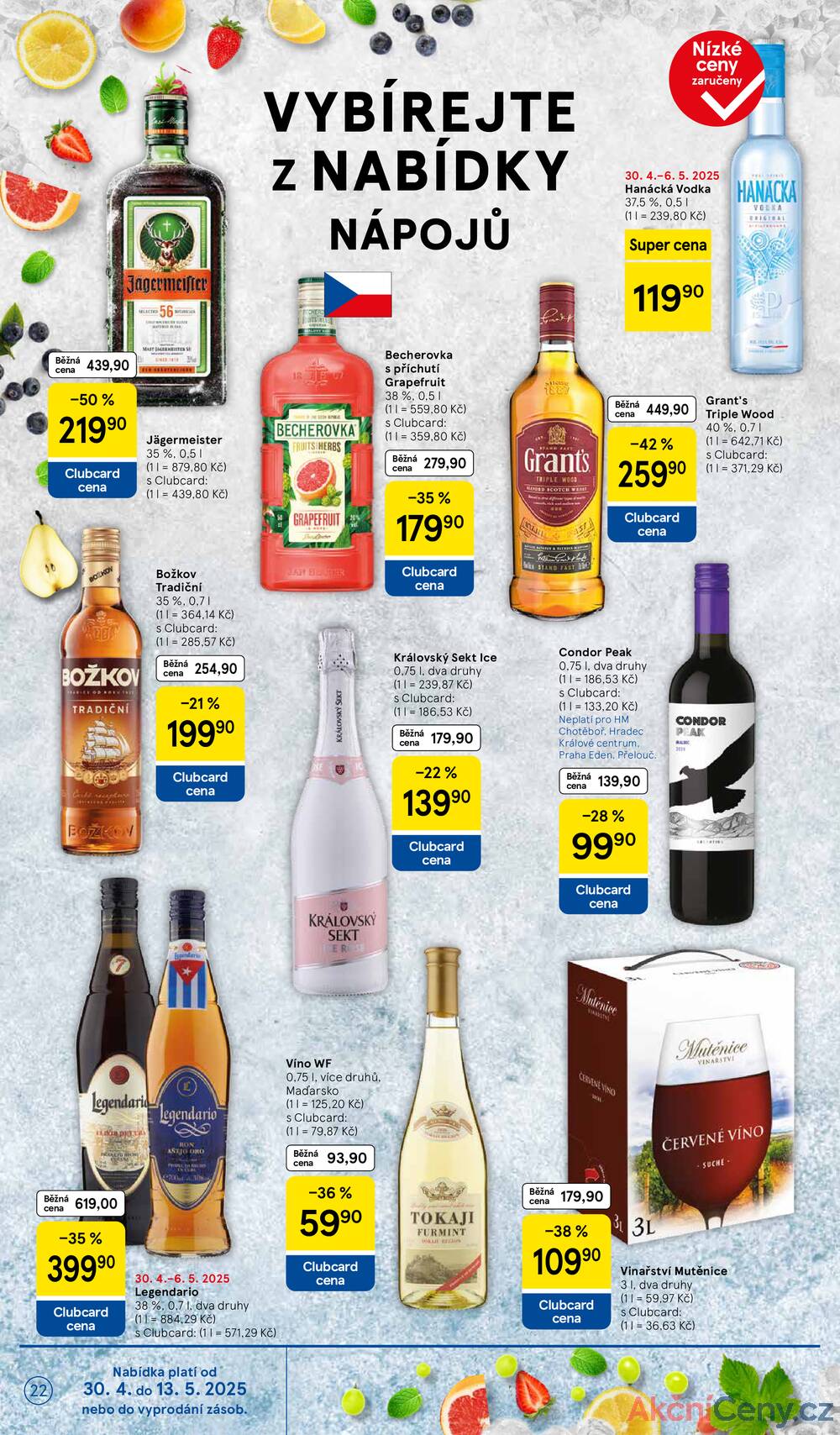 Leták Tesco - Tesco malé hypermarkety od 30.4. do 6.5.2025 - strana 22