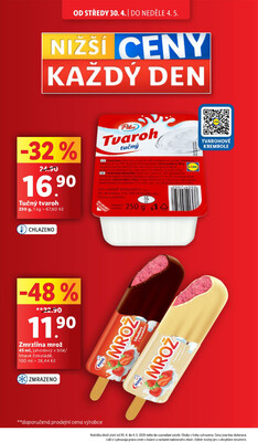 Lidl Čtvrtek od 1.5. do 4.5.2025