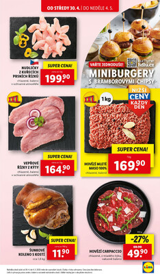 Lidl Čtvrtek od 1.5. do 4.5.2025