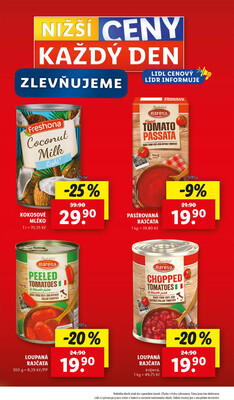 Lidl Čtvrtek od 1.5. do 4.5.2025