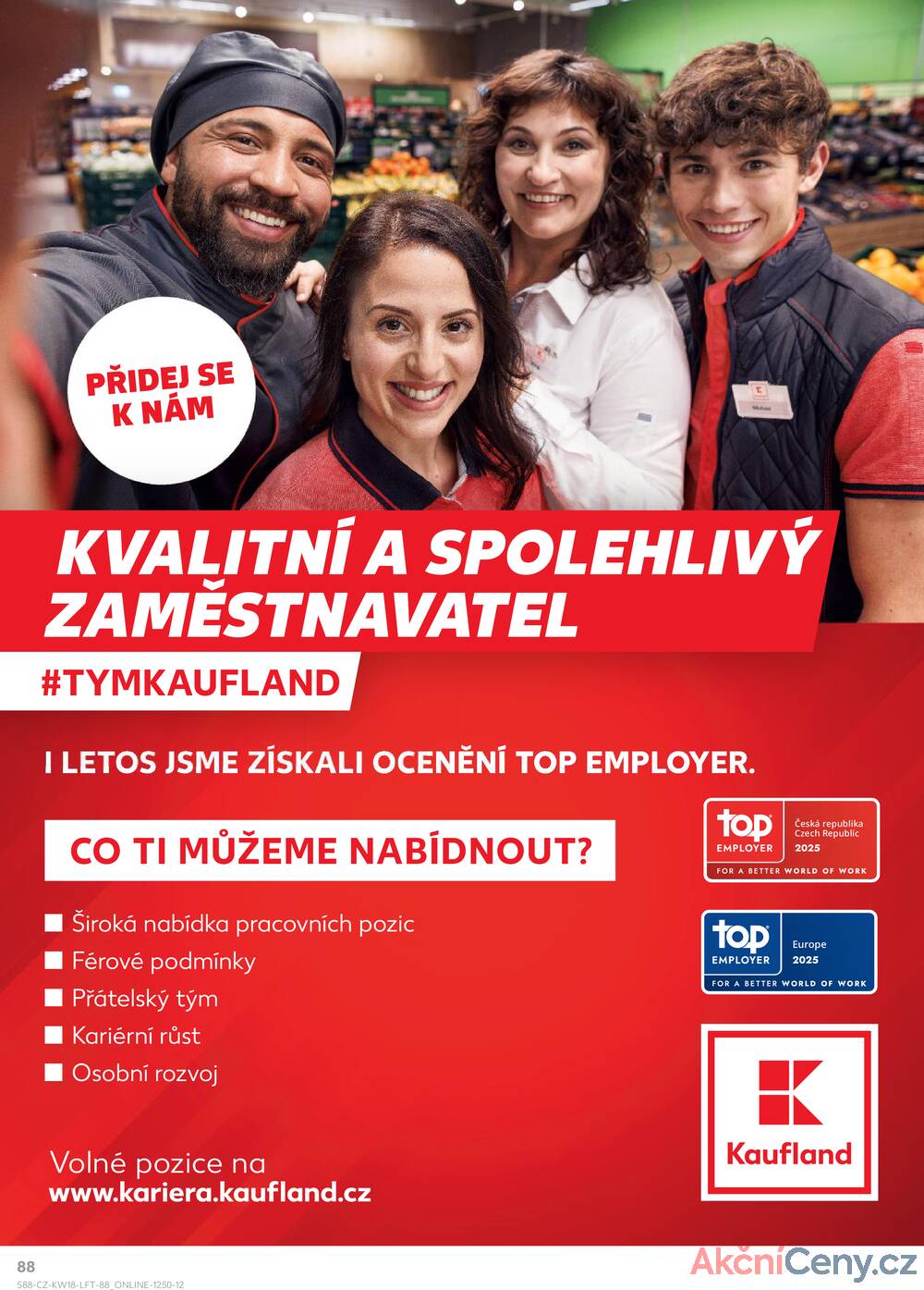 Leták Kaufland - Kaufland 30.4. - 6.5. - Kaufland - Náchod - strana 88