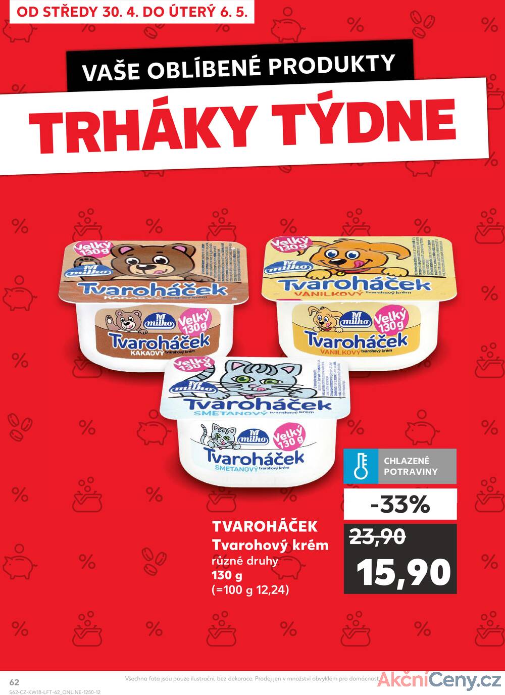 Leták Kaufland - Kaufland 30.4. - 6.5. - Kaufland - Prostějov (Olomoucká) - strana 62