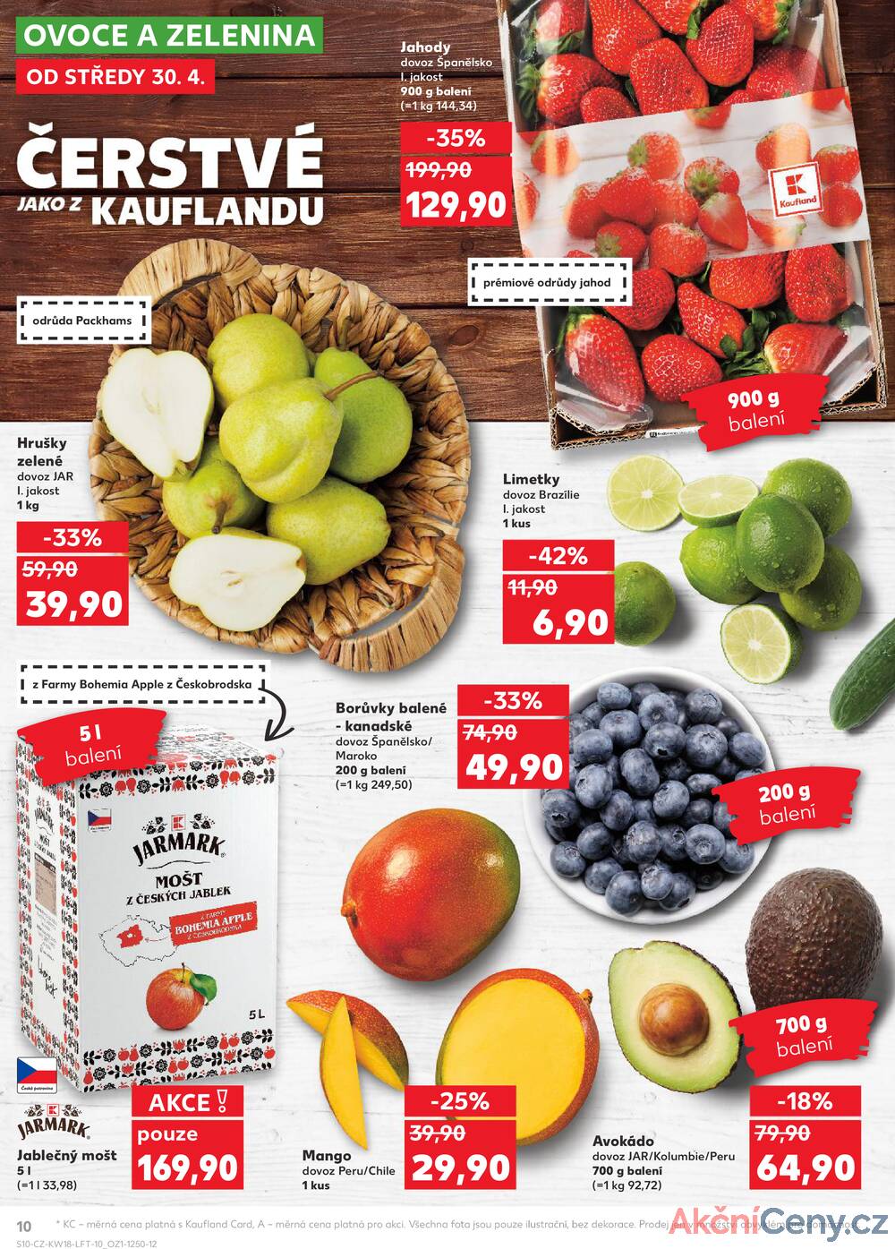 Leták Kaufland - Kaufland 30.4. - 6.5. - Kaufland - Praha 12 (Modřany) - strana 10