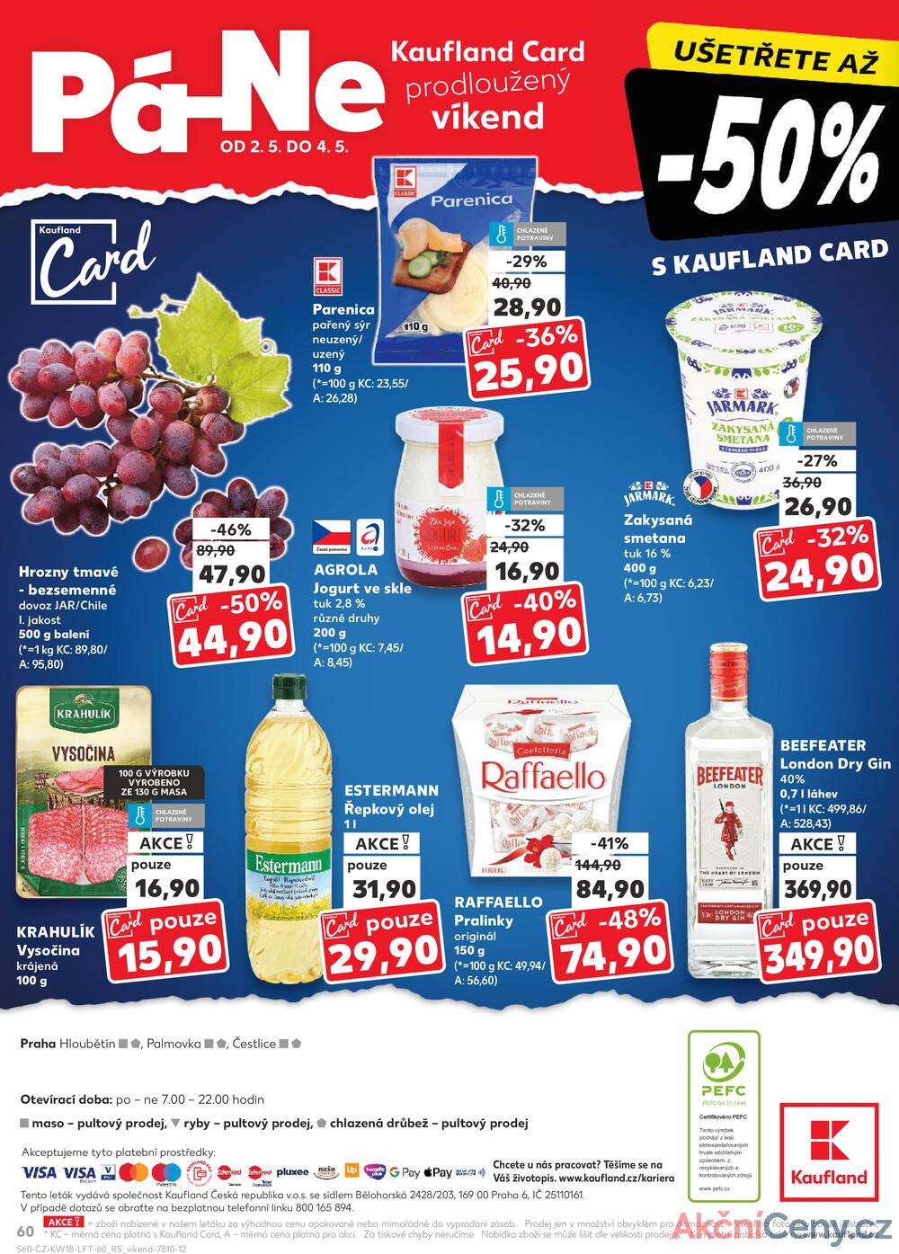 Leták Kaufland - Kaufland 30.4. - 6.5. - Kaufland Praha Čestlice - strana 60