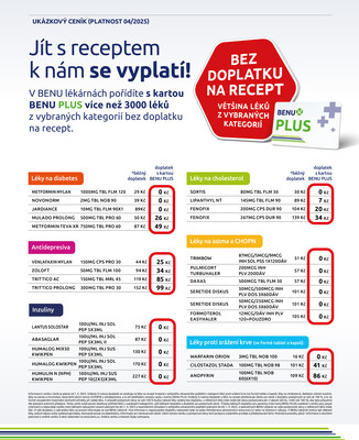 Leták BENU
		  platný do 31.5.2025 - strana 16