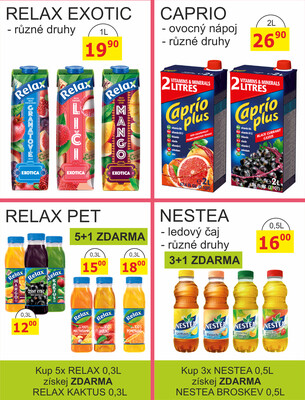 BENE Nápoje od 1.5. do 31.5.2025