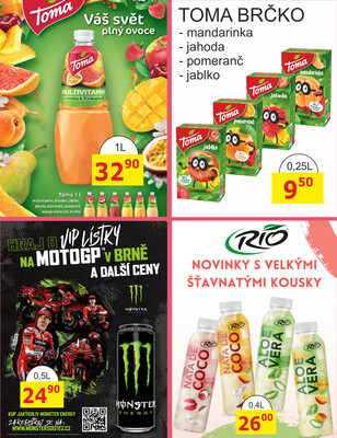 BENE Nápoje od 1.5. do 31.5.2025