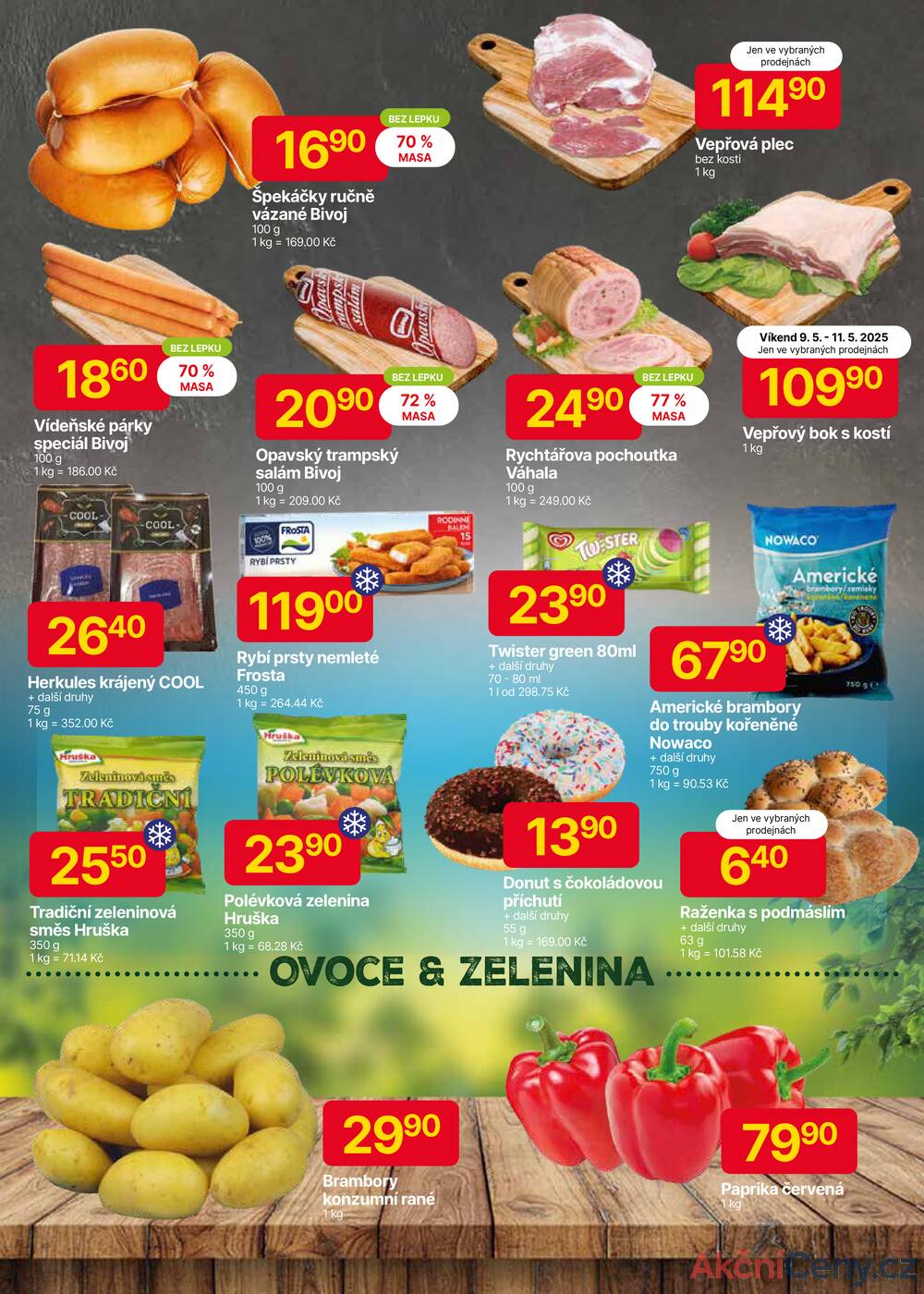 Leták Hruška - Hruška od 6.5. do 12.5.2025 - strana 2 Leták Hruška - Hruška od 6.5. do 12.5.2025 - strana 2