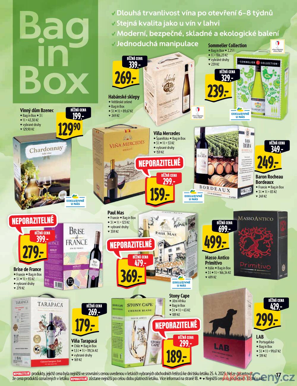 Leták Albert - Albert Hypermarket katalog Víno od 5.5. do 20.5.2025 - strana 17 Leták Albert - Albert Hypermarket katalog Víno od 5.5. do 20.5.2025 - strana 17