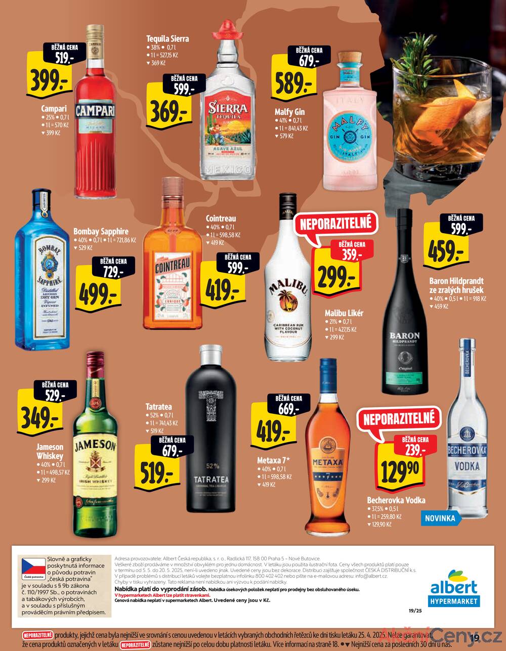Leták Albert - Albert Hypermarket katalog Víno od 5.5. do 20.5.2025 - strana 19 Leták Albert - Albert Hypermarket katalog Víno od 5.5. do 20.5.2025 - strana 19