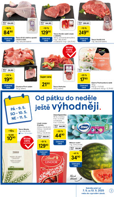 Tesco supermarkety od 7.5. do 13.5.2025