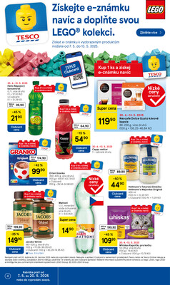 Tesco malé hypermarkety od 7.5. do 13.5.2025
