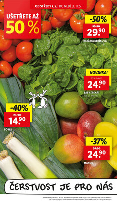 Lidl Středa od 7.5. do 11.5.2025