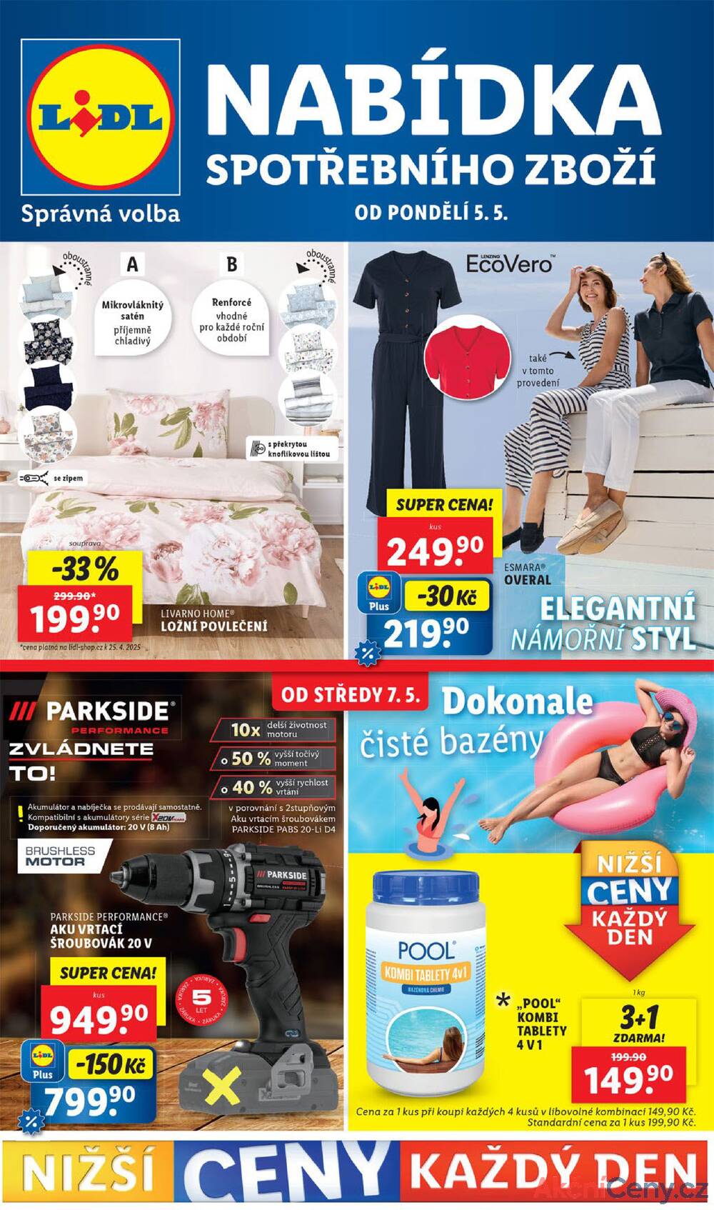 Leták Lidl - Lidl Spotřební zboží 5.5. - 11.5. - strana 1
