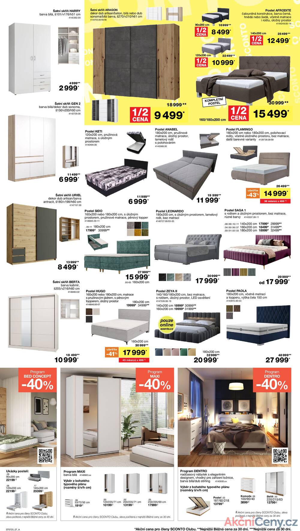 Leták SCONTO Nábytek - Sconto nábytek od 14.5. do 17.6.2025 - strana 7 Leták SCONTO Nábytek - Sconto nábytek od 14.5. do 17.6.2025 - strana 7