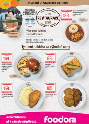 Akční leták Globus 7.5. - 13.5.2025 - Globus Ostrava