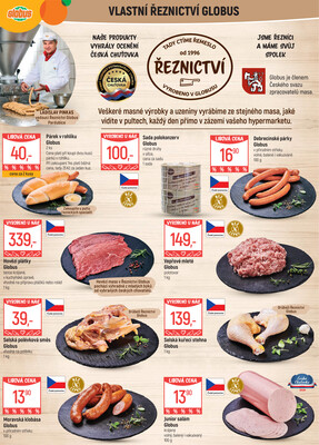 Akční leták Globus 7.5. - 13.5.2025 - Globus Pardubice