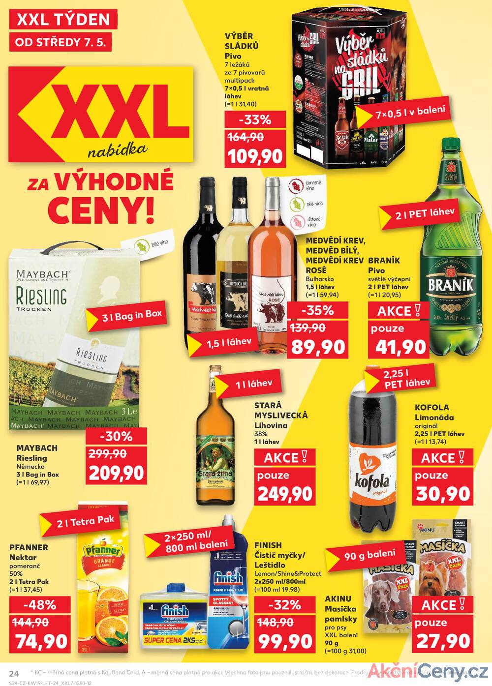 Leták Kaufland - Kaufland 7.5. - 13.5. - Kaufland - Plzeň (Lochotínská) - strana 24