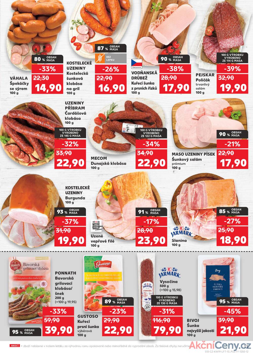 Leták Kaufland - Kaufland 7.5. - 13.5. - Kaufland Turnov Sobotecká - strana 13