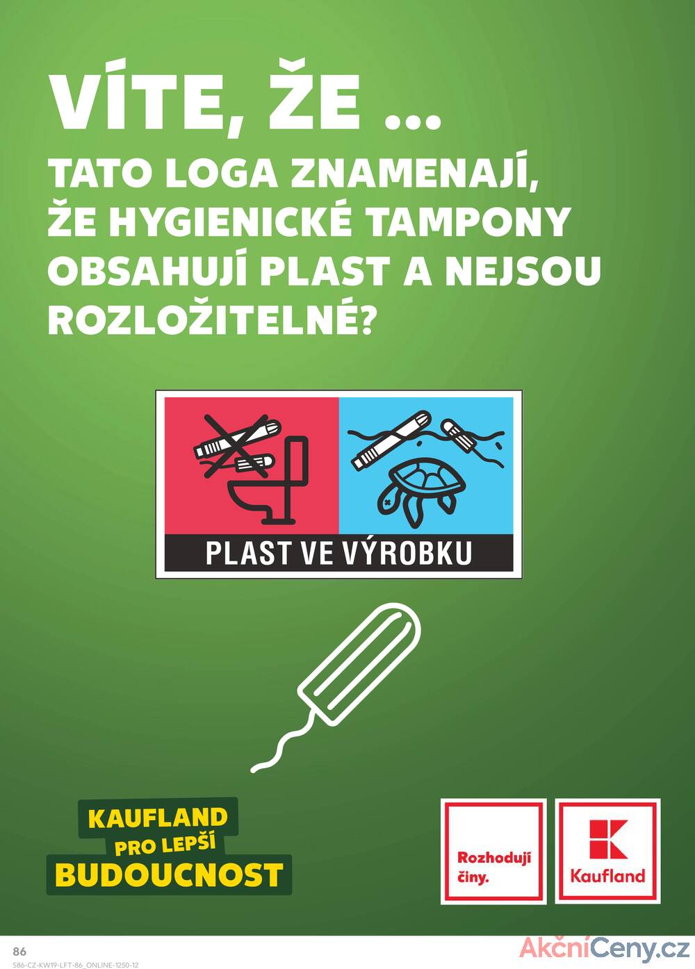 Leták Kaufland - Kaufland 7.5. - 13.5. - Kaufland Turnov Sobotecká - strana 86