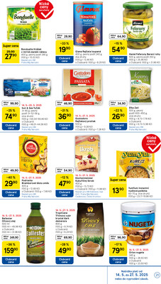Tesco malé hypermarkety od 14.5. do 20.5.2025