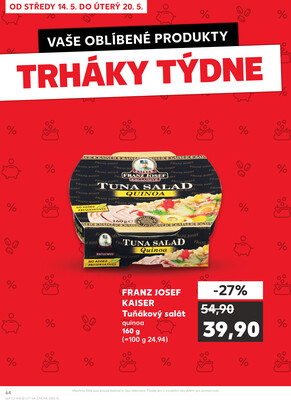 Kaufland 14.5. - 20.5. - Kaufland - Marianské Lázně