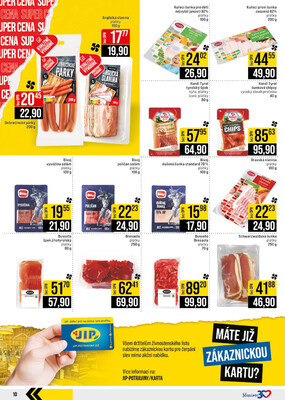 JIP Cash & Carry Brno, Praha, Ostrava od 14.5. do 20.5.2025