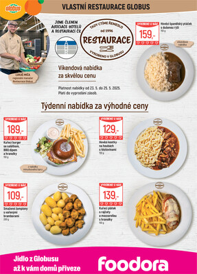Akční leták Globus 21.5. - 27.5.2025 - Globus Praha - Štěrboholy