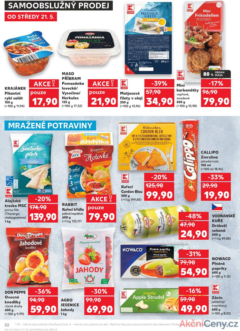 Leták Kaufland - Kaufland 21.5. - 27.5. - Kaufland - Louny - strana 32