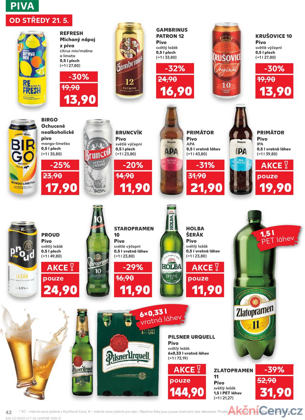 Leták Kaufland - Kaufland 21.5. - 27.5. - Kaufland - Louny - strana 42