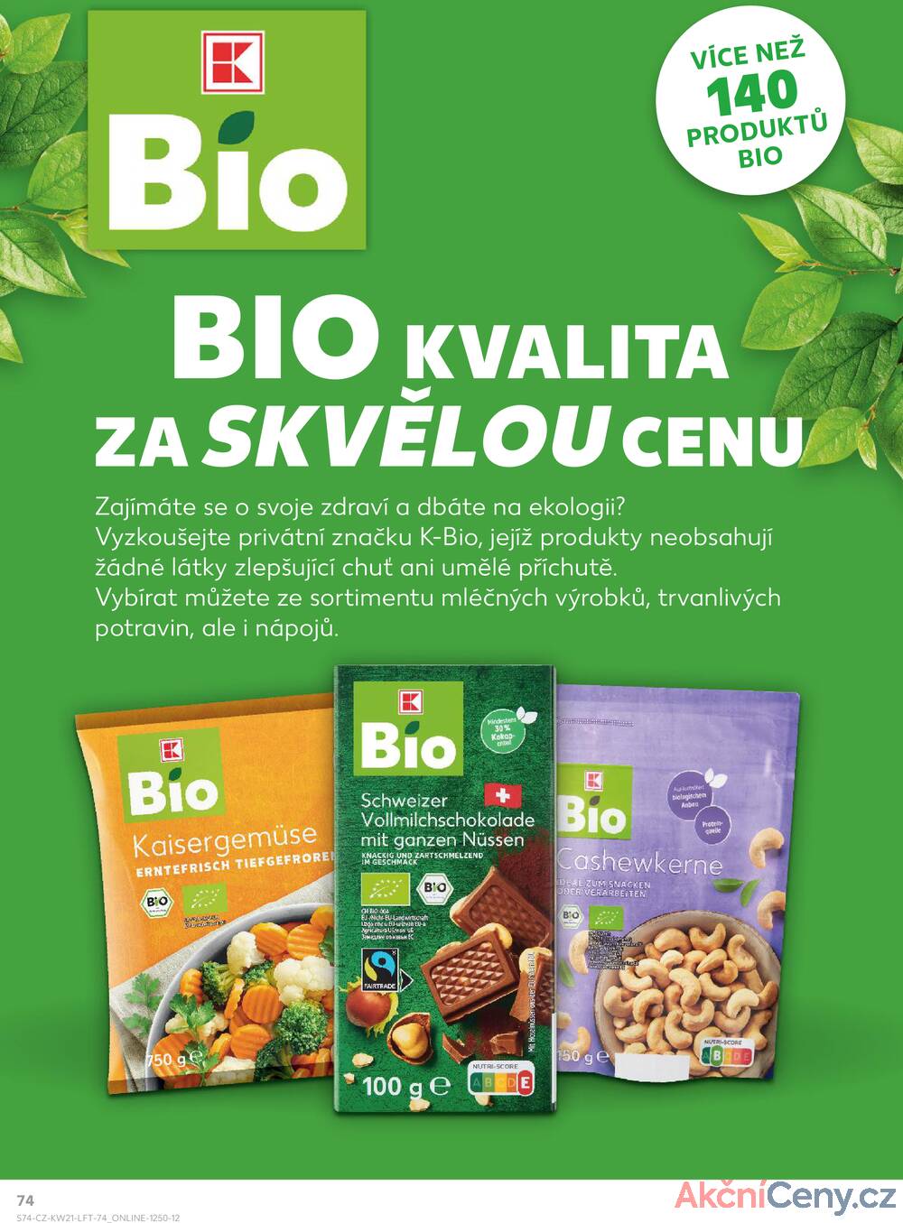 Leták Kaufland - Kaufland 21.5. - 27.5. - Kaufland - Louny - strana 74