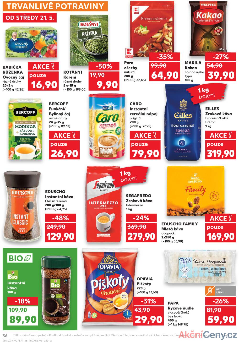 Leták Kaufland - Kaufland 21.5. - 27.5. - Kaufland - Beroun - strana 36