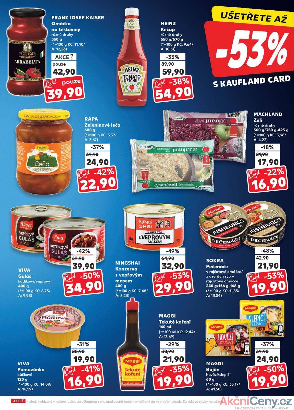 Leták Kaufland - Kaufland 21.5. - 27.5. - Kaufland - Jablonec nad Nisou (U Kostela) - strana 17