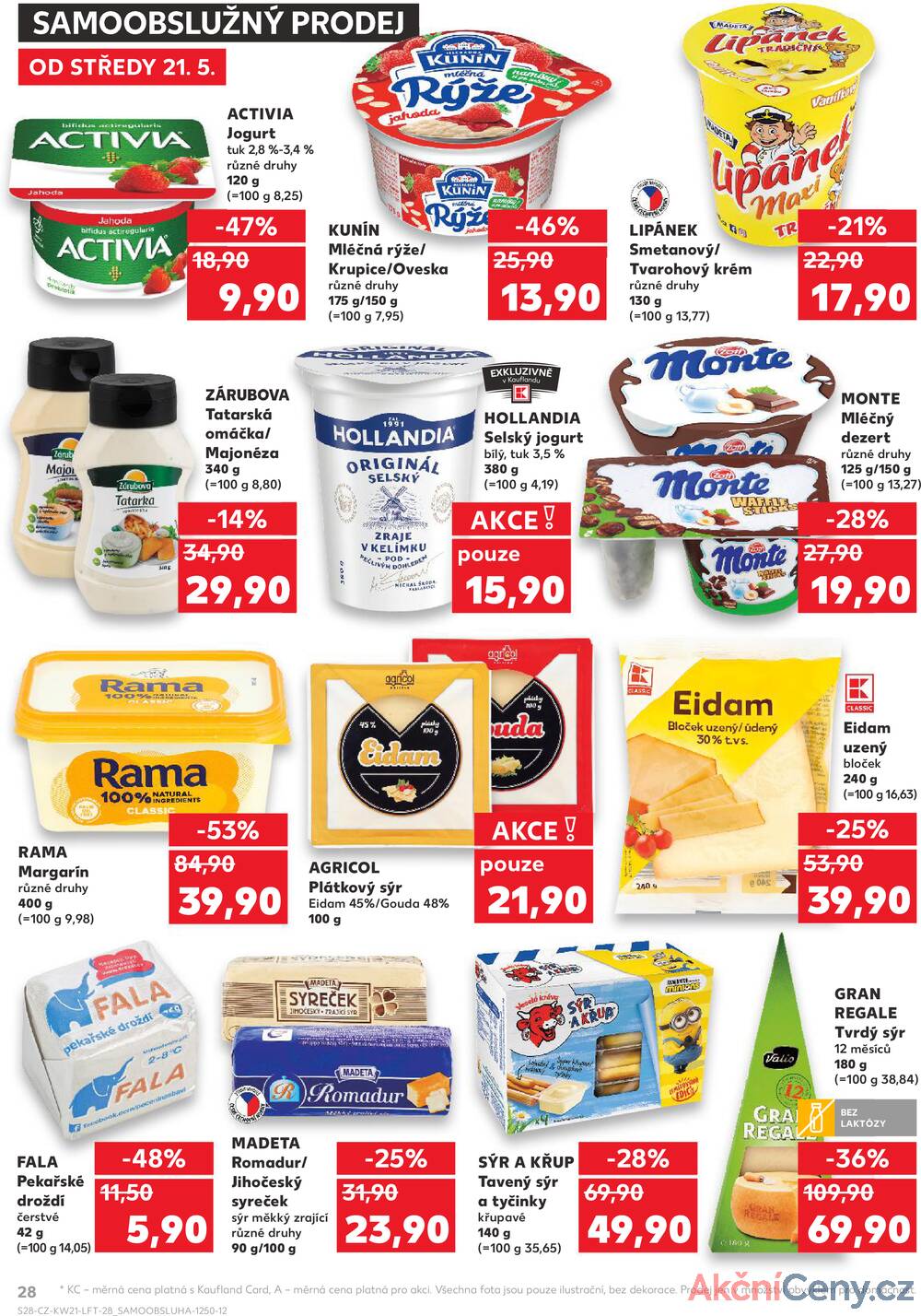 Leták Kaufland - Kaufland 21.5. - 27.5. - Kaufland - Jablonec nad Nisou (U Kostela) - strana 28