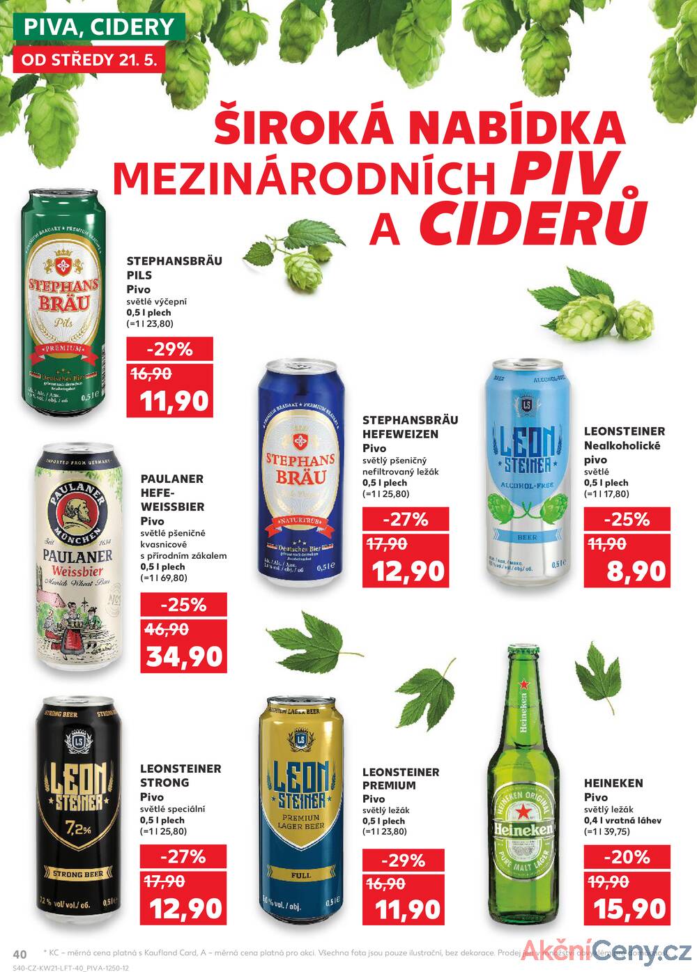 Leták Kaufland - Kaufland 21.5. - 27.5. - Kaufland - Příbram - strana 40