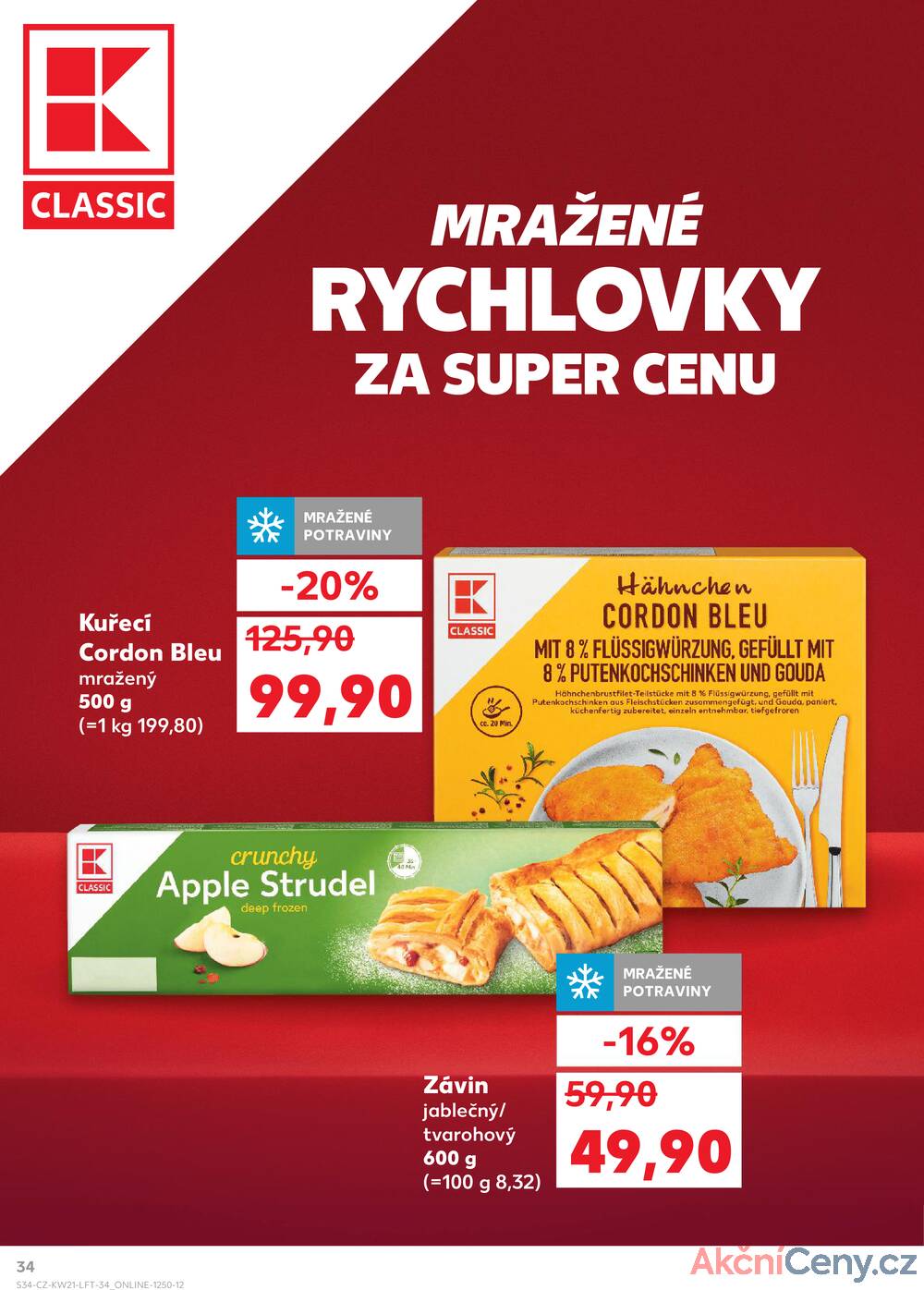 Leták Kaufland - Kaufland 21.5. - 27.5. - Kaufland - Bruntál - strana 34