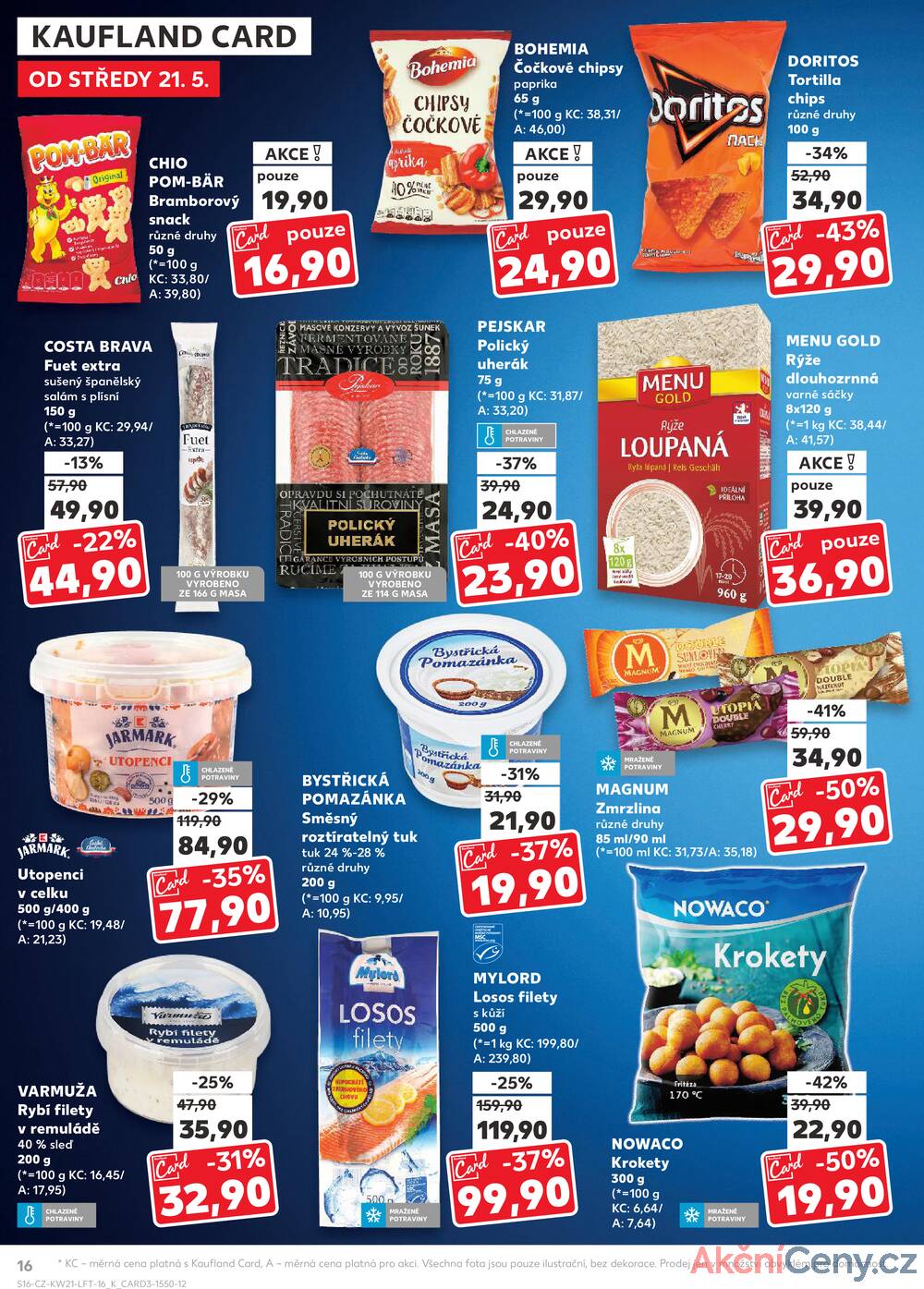 Leták Kaufland - Kaufland 21.5. - 27.5. - Kaufland - Zábřeh na Moravě - strana 16