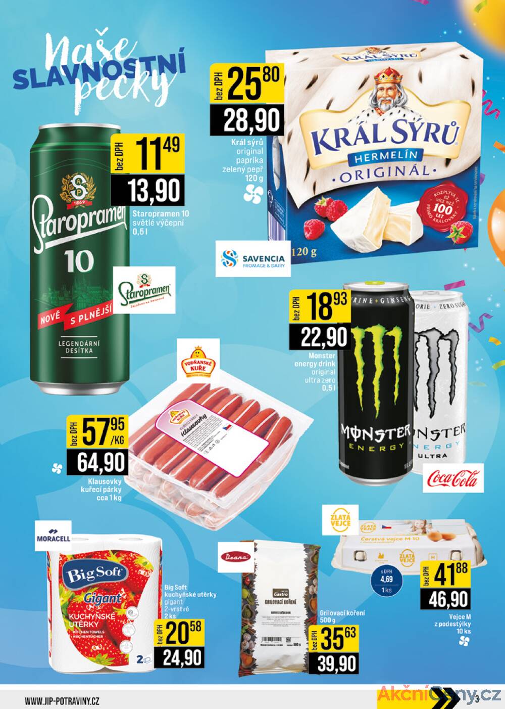 Leták JIP - JIP Cash & Carry České Budějovice, Most, Náchod, Polička, Sušice a Svoboda nad Úpou od 21.5. do 27.5.2025 - strana 3 Leták JIP - JIP Cash & Carry České Budějovice, Most, Náchod, Polička, Sušice a Svoboda nad Úpou od 21.5. do 27.5.2025 - strana 3