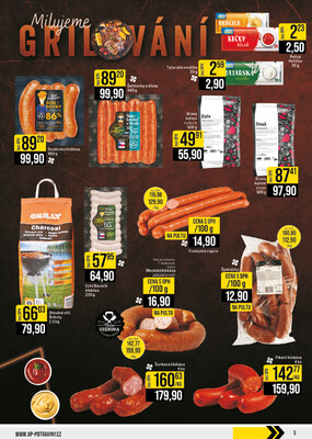 JIP Cash & Carry České Budějovice, Most, Náchod, Polička, Sušice a Svoboda nad Úpou od 21.5. do 27.5.2025