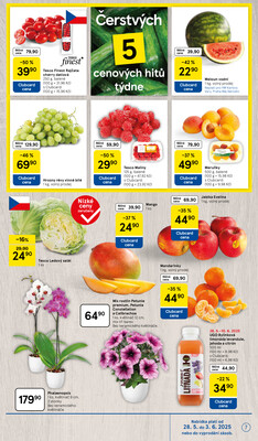 Tesco malé hypermarkety od 28.5. do 3.6.2025