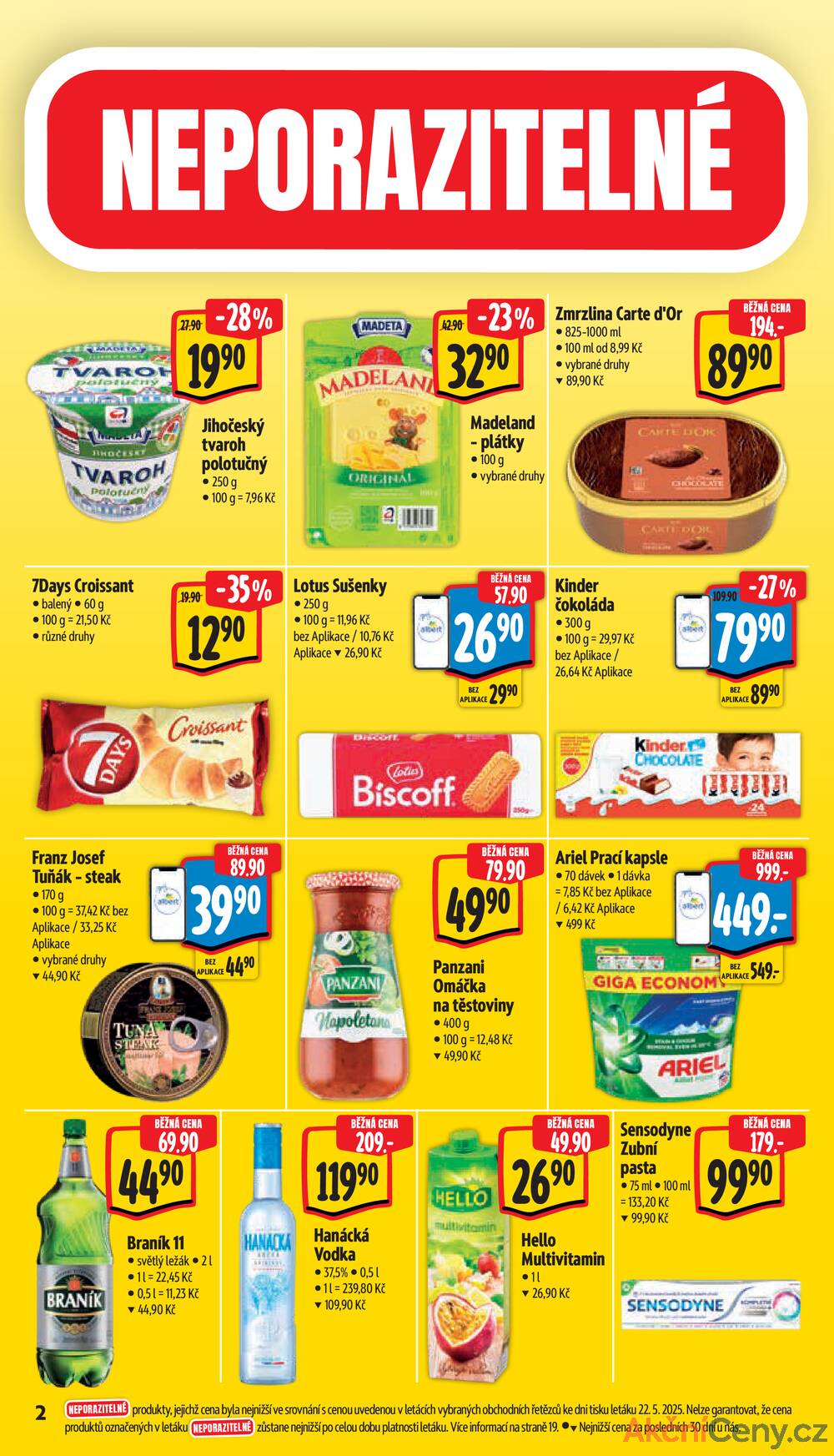 Leták Albert - Albert Supermarket od 28.5. do 3.6.2025 - strana 2 Leták Albert - Albert Supermarket od 28.5. do 3.6.2025 - strana 2