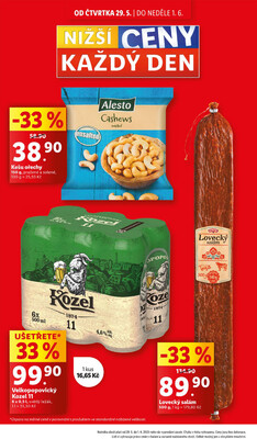 Lidl Čtvrtek od 26.5. do 1.6.2025