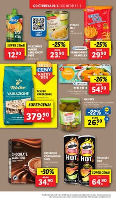 Lidl Čtvrtek od 26.5. do 1.6.2025