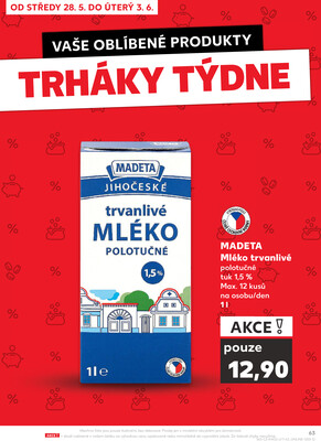 Kaufland 28.5. - 3.6. - Kaufland - Brno - Slatina
