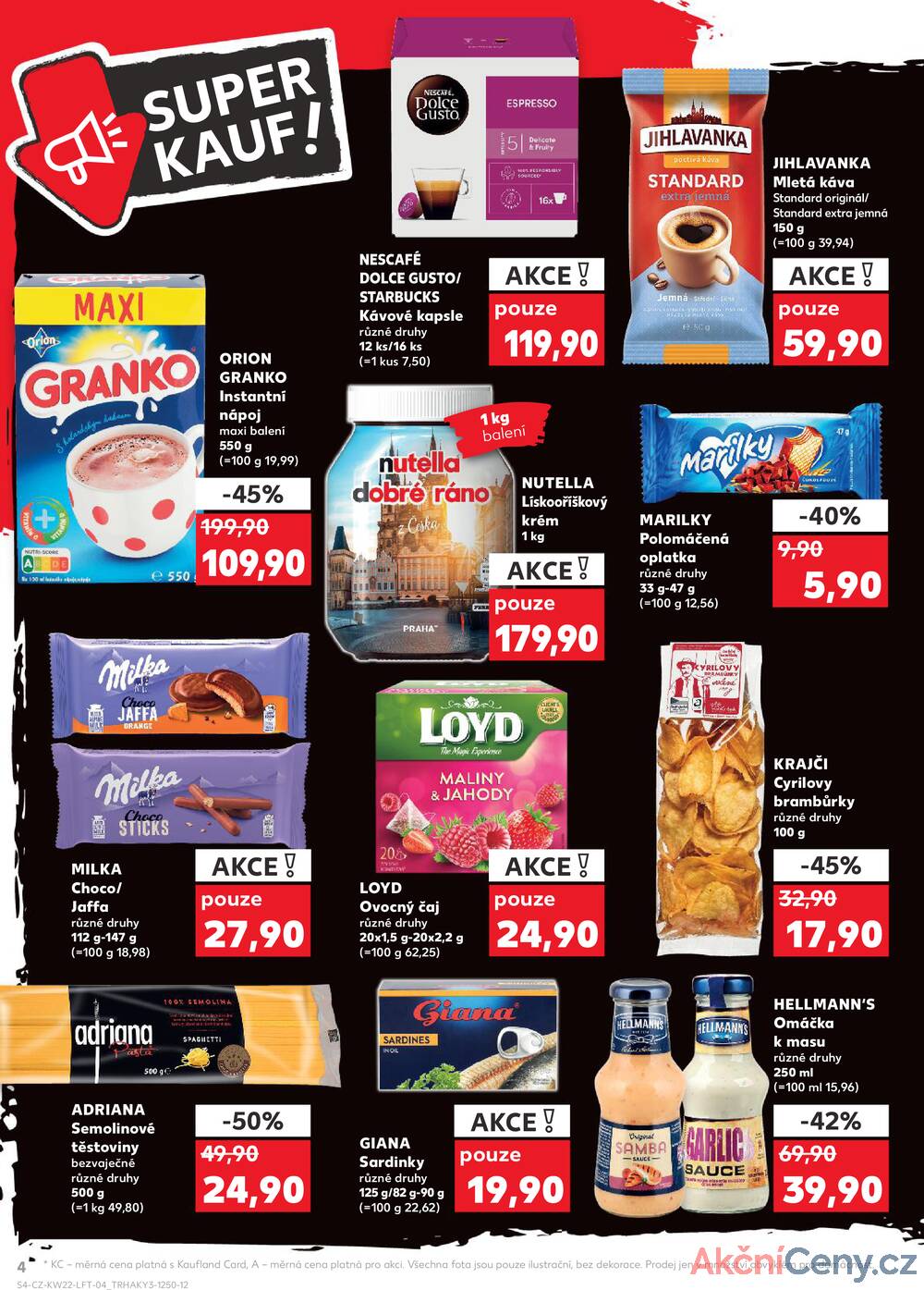Leták Kaufland - Kaufland 28.5. - 3.6. - Kaufland Praha-Barrandov - strana 4