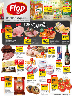 leták FLOP TOP