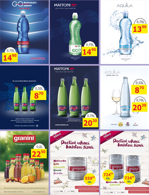 BENE Nápoje od 1.6. do 30.6.2025