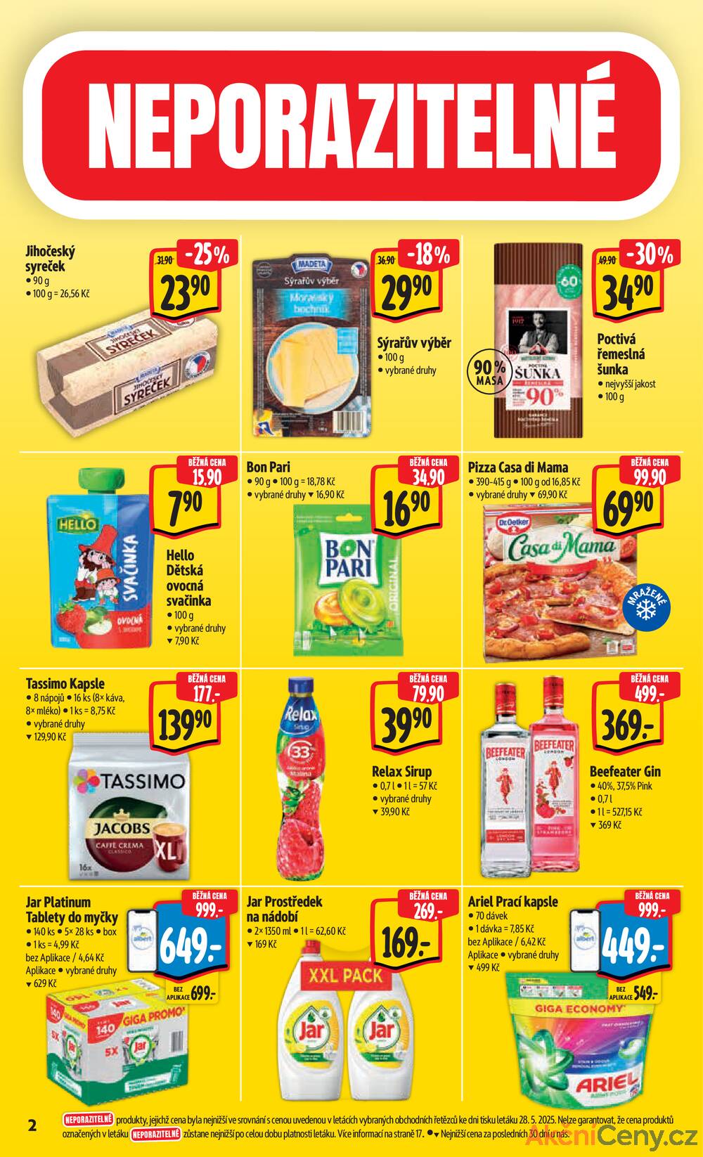 Leták Albert - Albert Hypermarket od 4.6. do 10.6.2025 - strana 2 Leták Albert - Albert Hypermarket od 4.6. do 10.6.2025 - strana 2